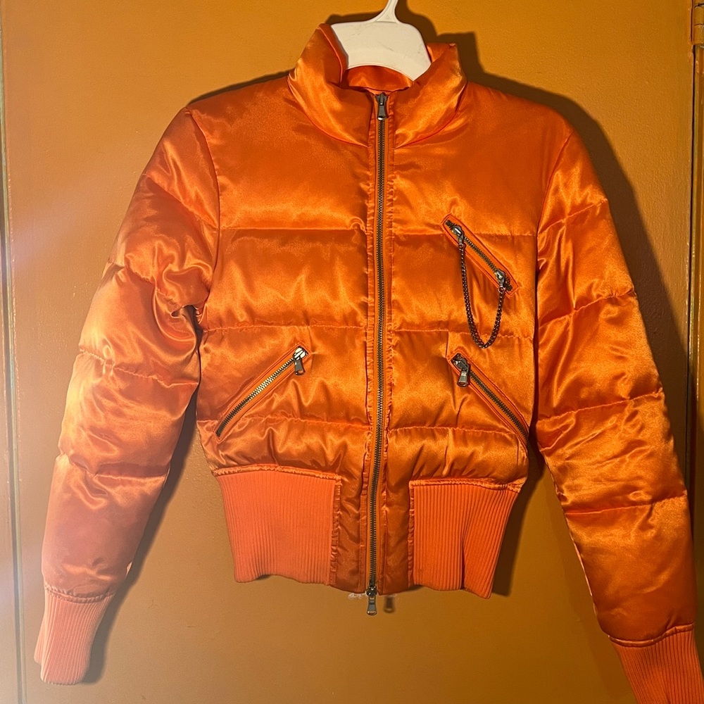 EXPRESS Fitted Puffer Jacket - Picture 2 of 6